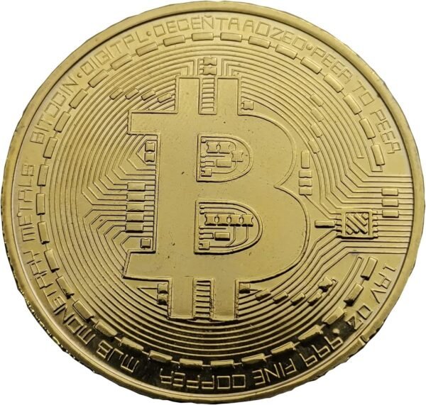 Rich Life Style Bitcoin Waterproof Gold Playing Cards with Commemorative Bitcoin Encased in Protective Plastic - Image 4